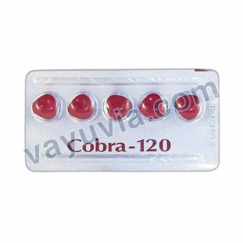 Sildenafil Citrate Cobra 120mg Tablet